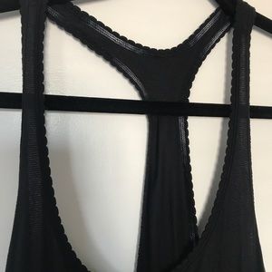 Scalloped lululemon tank